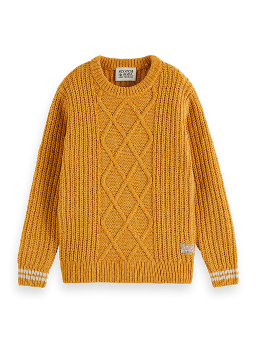 CHENILLE KNIT PULLOVER