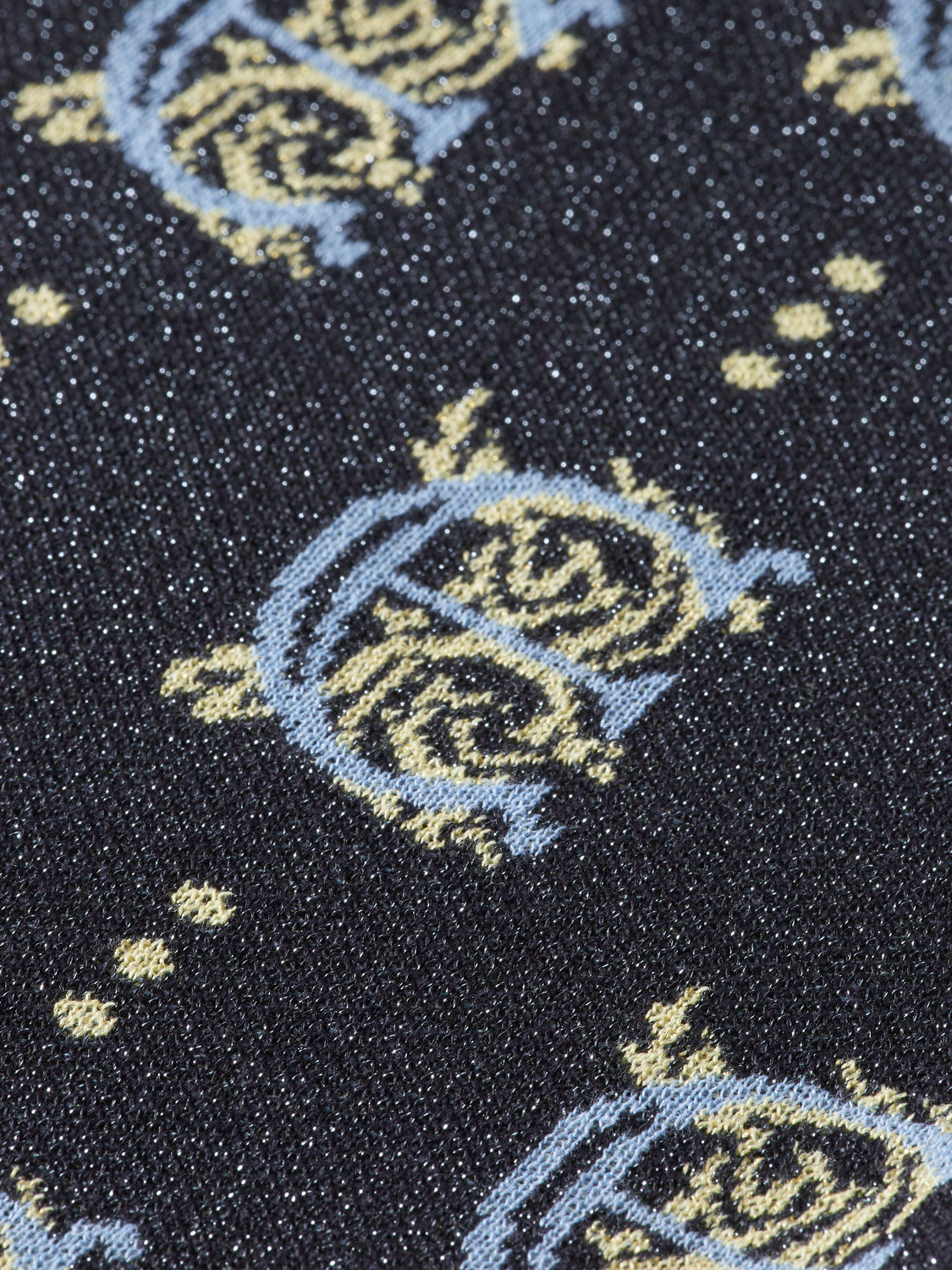 JACQUARD KNITTED TROUSERS