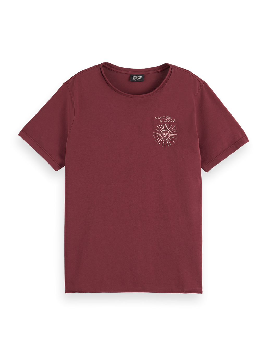 WASHED WITH CHEST ARTWORK RELAXED FIT T-SHIRT