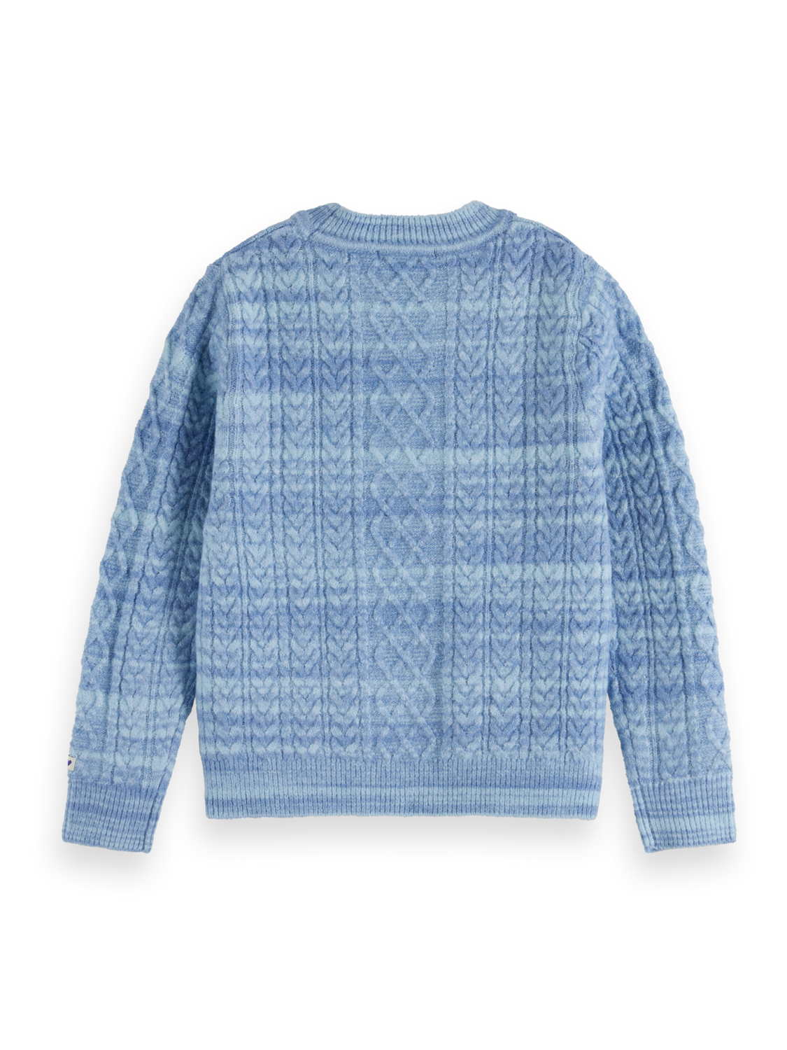 Girls SPACE DYED CABLE KNIT