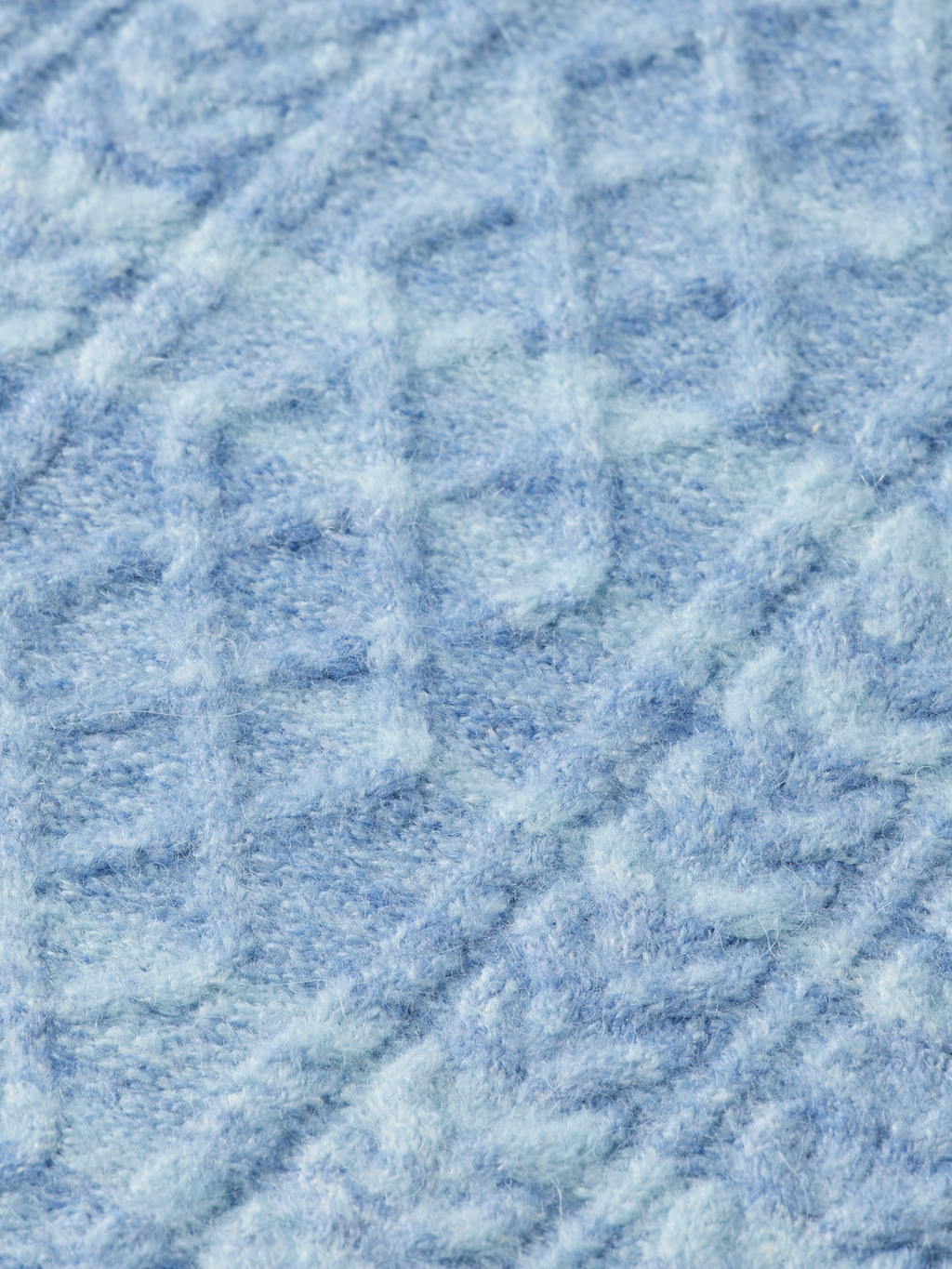 Girls SPACE DYED CABLE KNIT