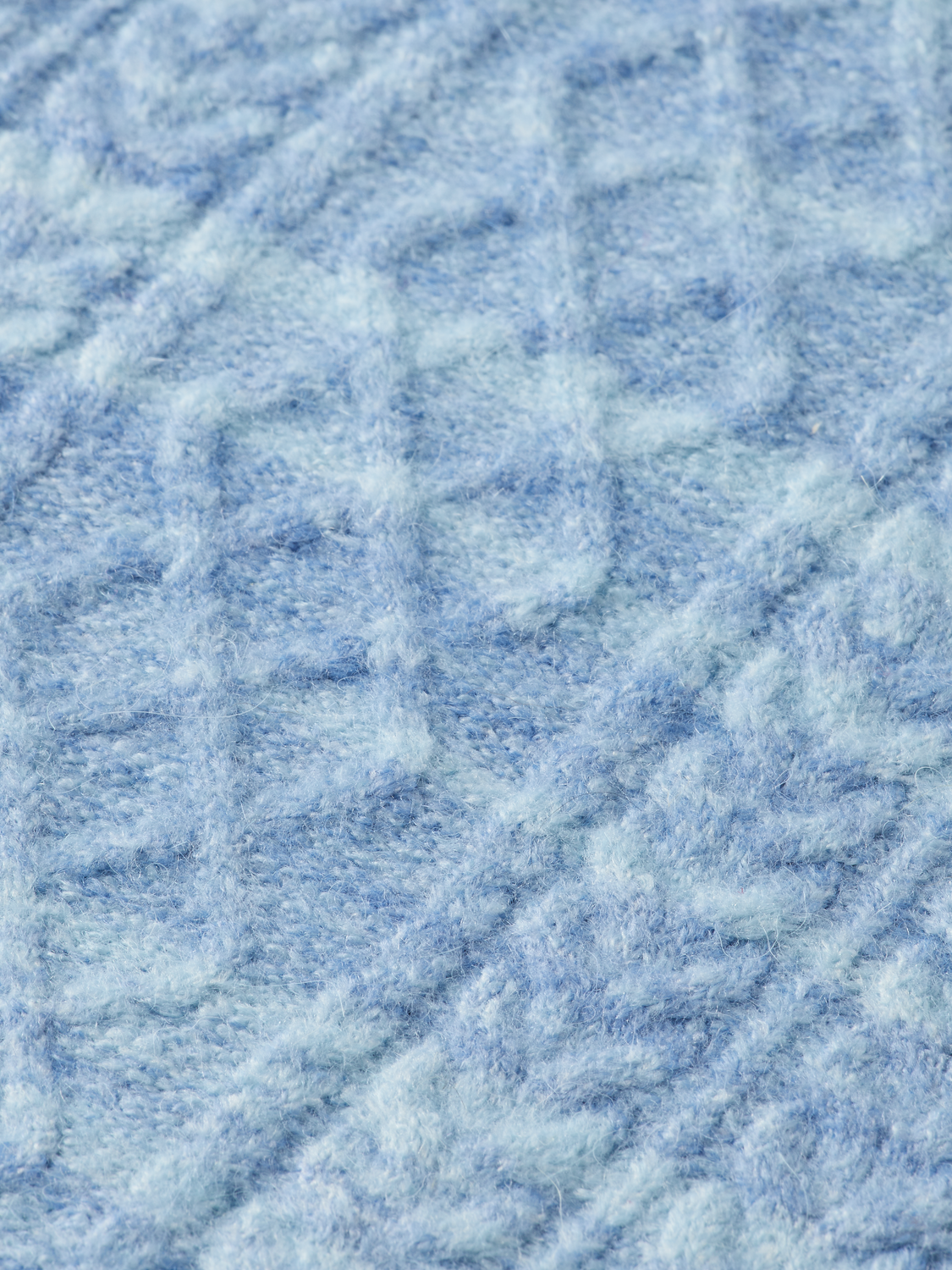 Girls SPACE DYED CABLE KNIT
