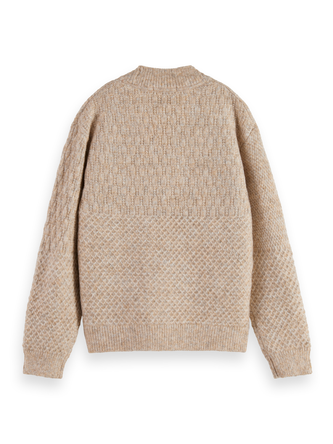 Girls MELANGE BLOCKED CARDIGAN