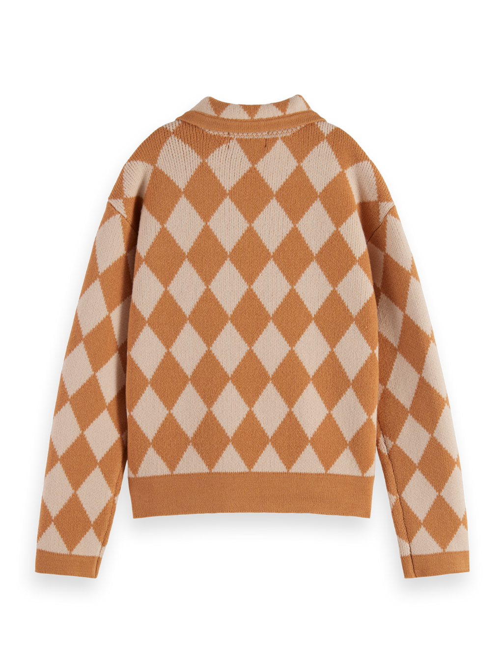 Girls CHECKERBOARD KNITTED PULLOVER