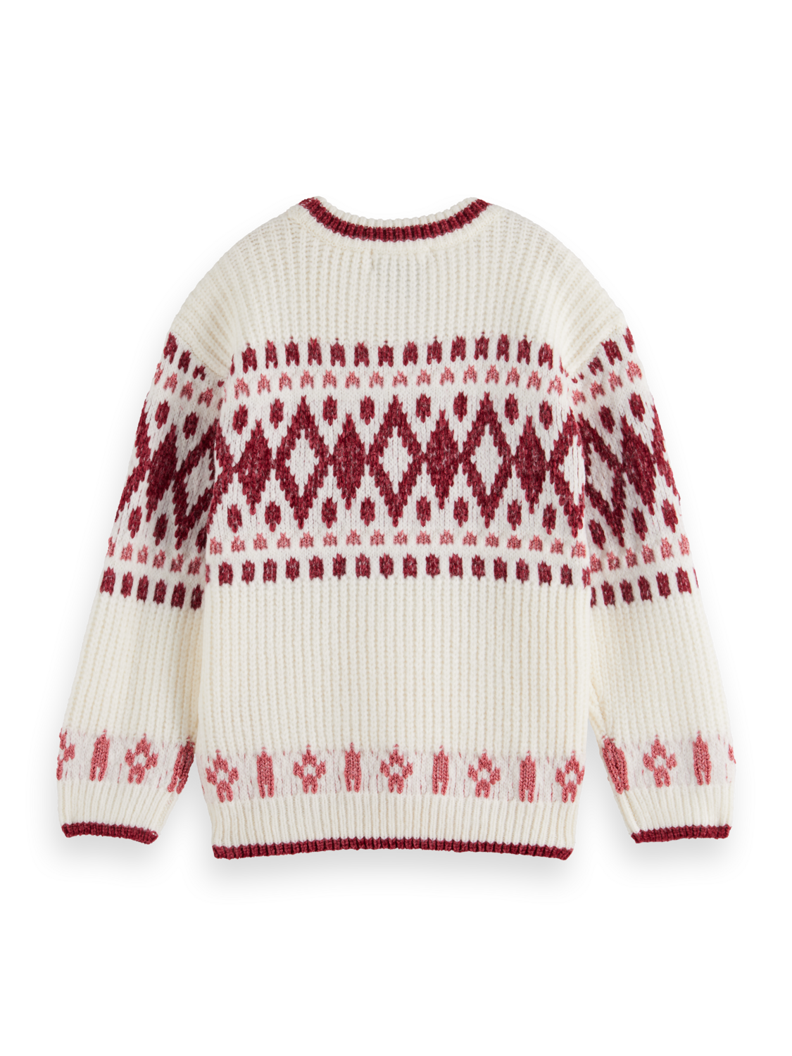 Girls SPARKLY FAIR ISLE PULLOVER
