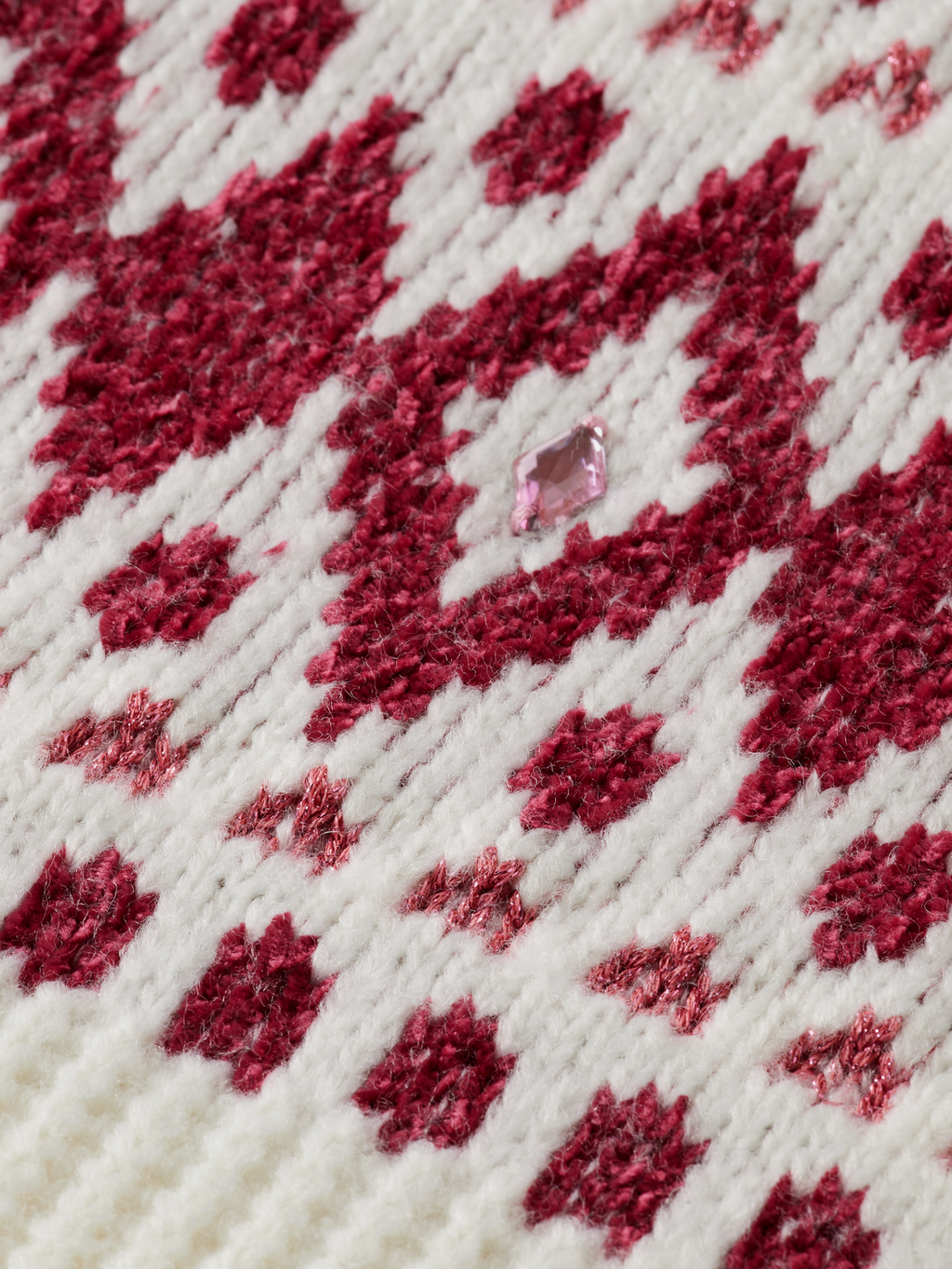 Girls SPARKLY FAIR ISLE PULLOVER