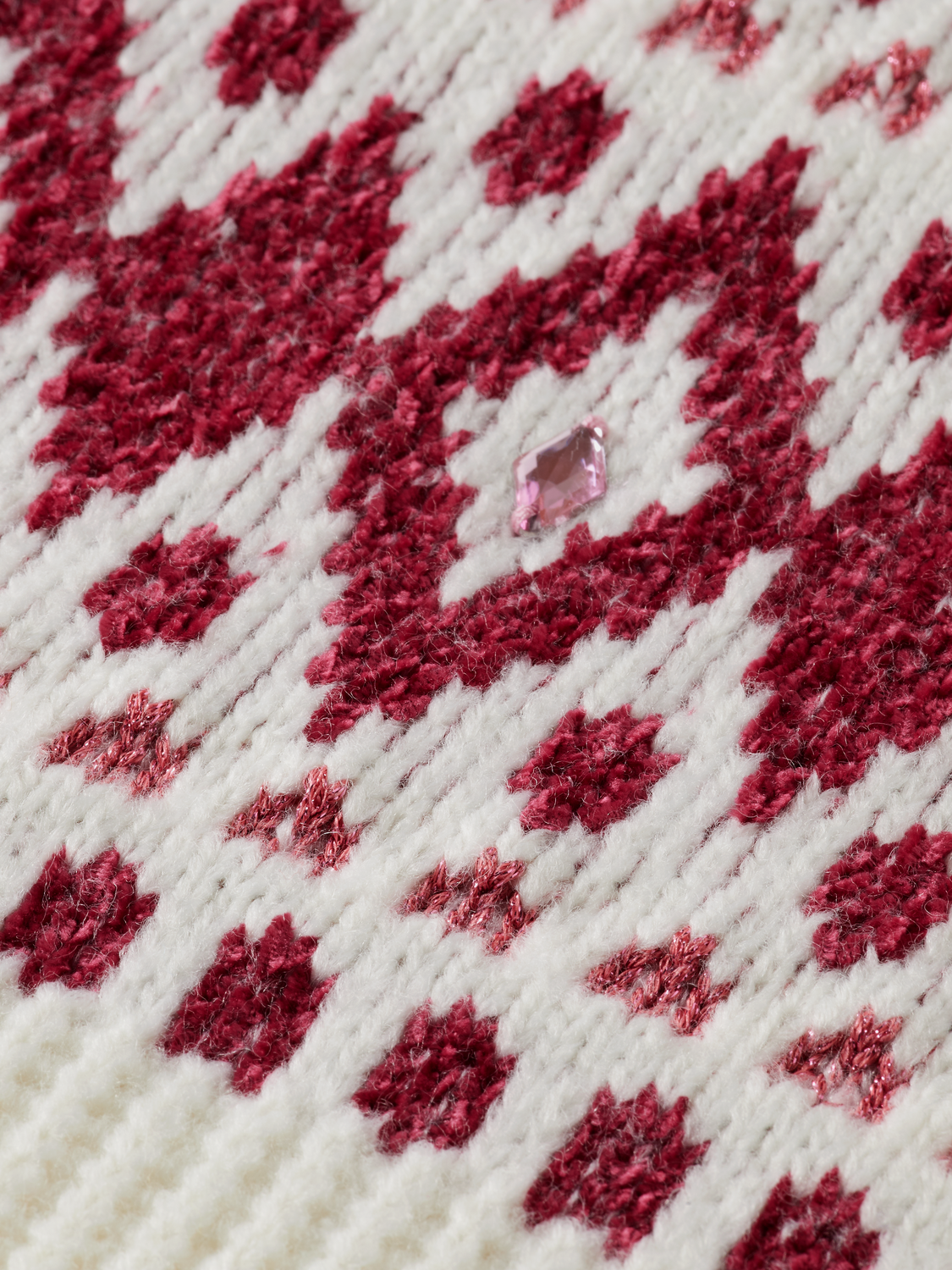 Girls SPARKLY FAIR ISLE PULLOVER