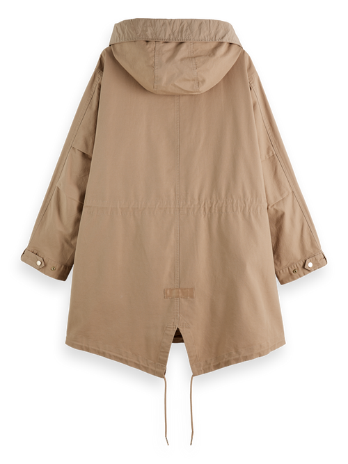 COTTON WASHED PARKA