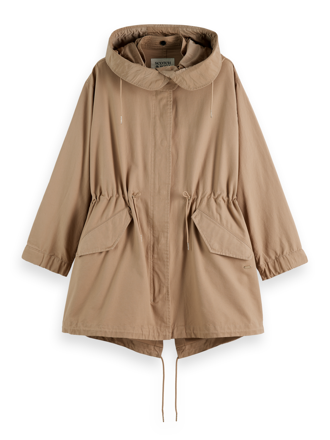COTTON WASHED PARKA