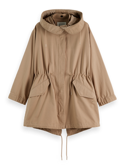 COTTON WASHED PARKA