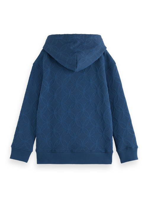 RELAXED-FIT JACQUARD HOODIE