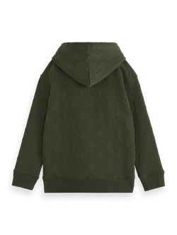 RELAXED-FIT JACQUARD HOODIE