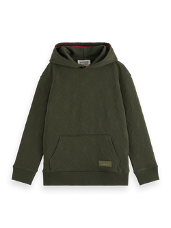 RELAXED-FIT JACQUARD HOODIE