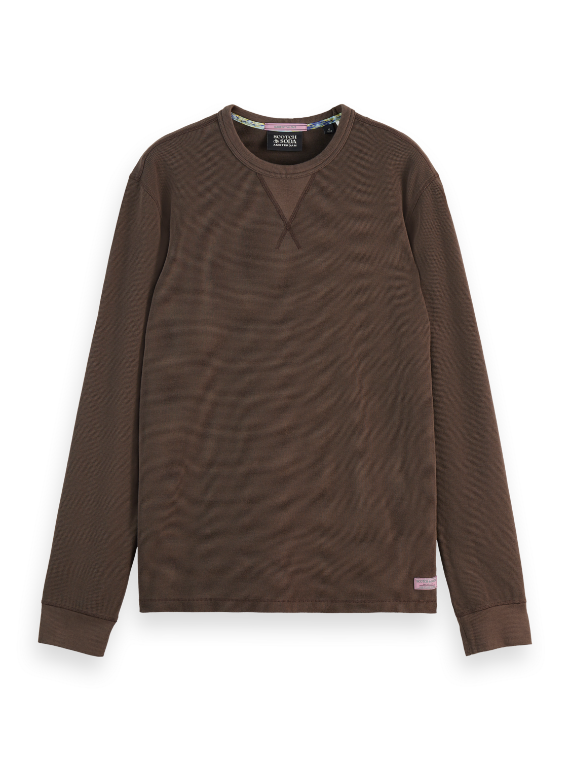 WAFFLE T-SHIRT LS