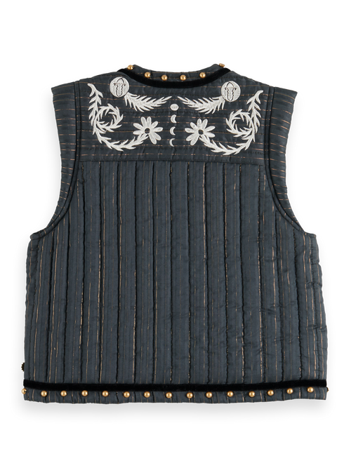 MYSTIC EMBROIDERY GILET