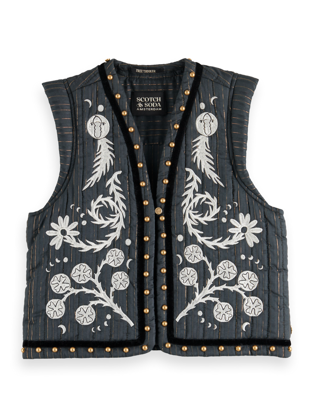 Girls MYSTIC EMBROIDERY GILET
