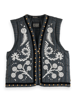 MYSTIC EMBROIDERY GILET