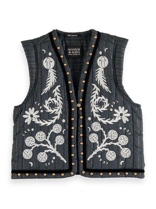 MYSTIC EMBROIDERY GILET