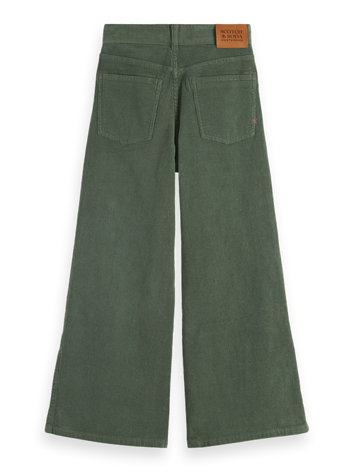 THE WAVE WIDE LEG JEANS - CORDUROY