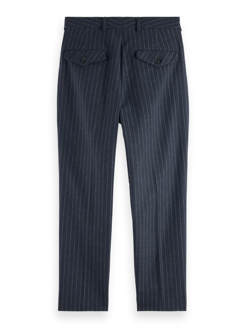 TWILT - BRUSHED WOOL-BLEND PLEATED CHINO