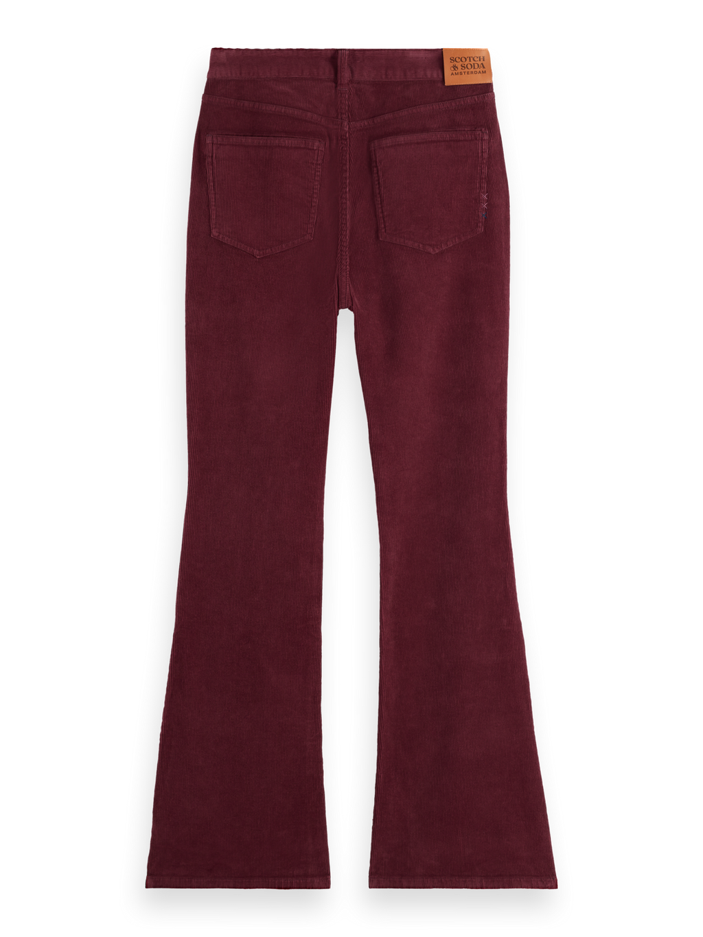 THE CHARM CLASSIC FLARED JEANS IN COLOURED STRETCH CORDUROY
