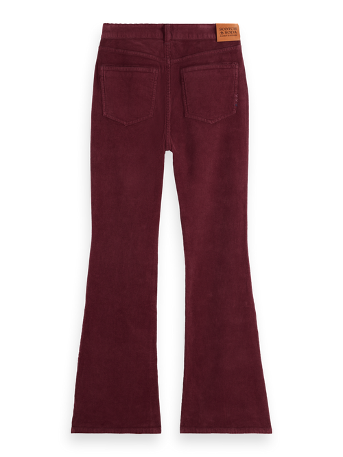 THE CHARM CLASSIC FLARED JEANS IN COLOURED STRETCH CORDUROY