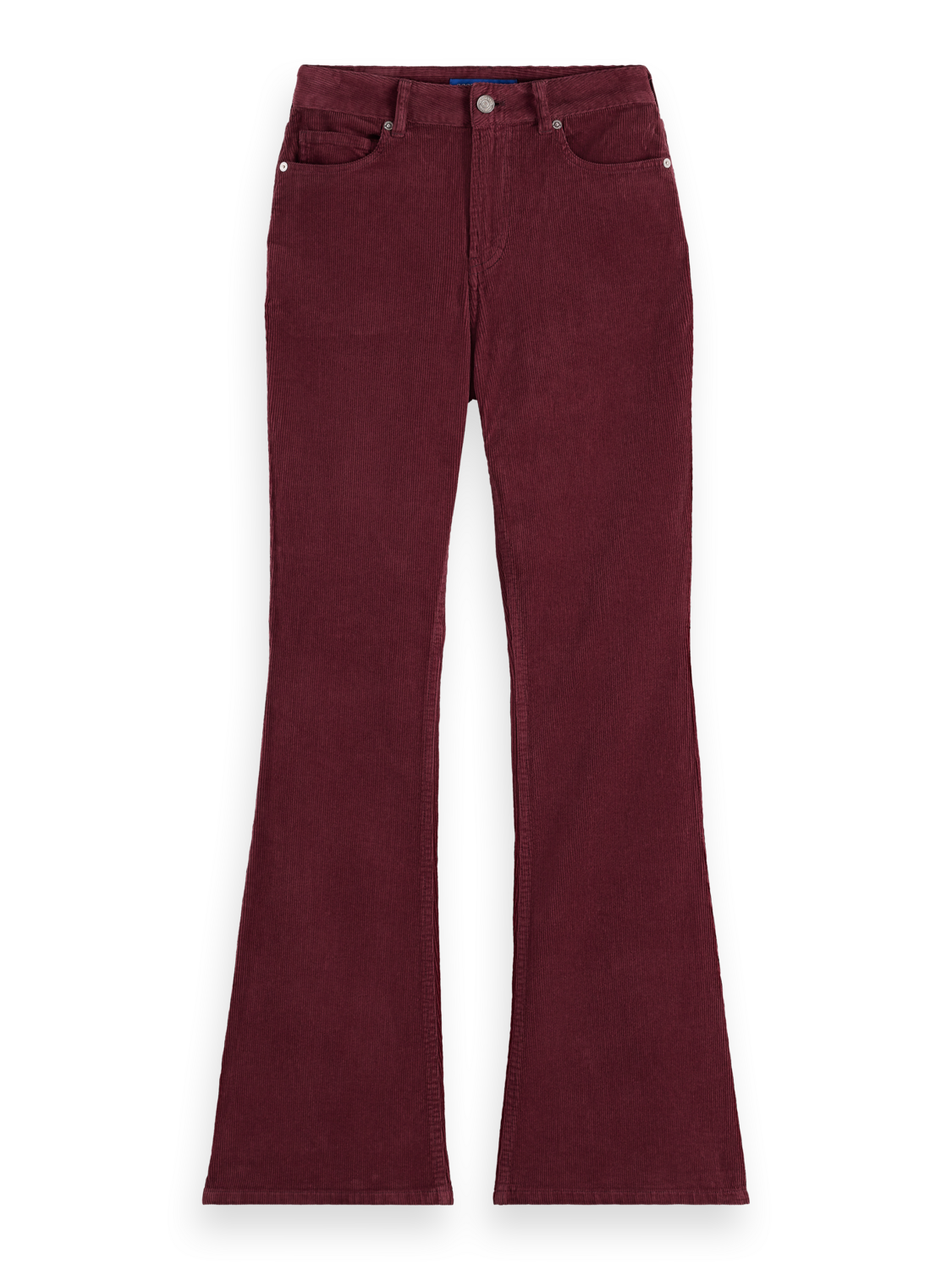 THE CHARM CLASSIC FLARED JEANS IN COLOURED STRETCH CORDUROY