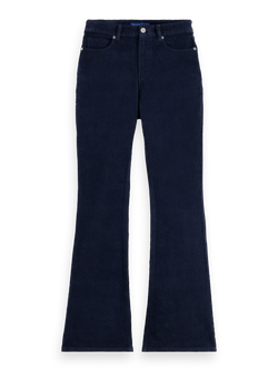 THE CHARM CLASSIC FLARED JEANS IN COLOURED STRETCH CORDUROY