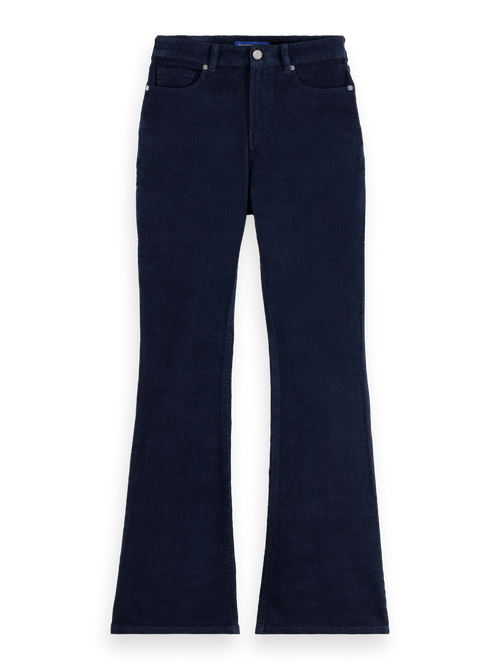 THE CHARM CLASSIC FLARED JEANS IN COLOURED STRETCH CORDUROY