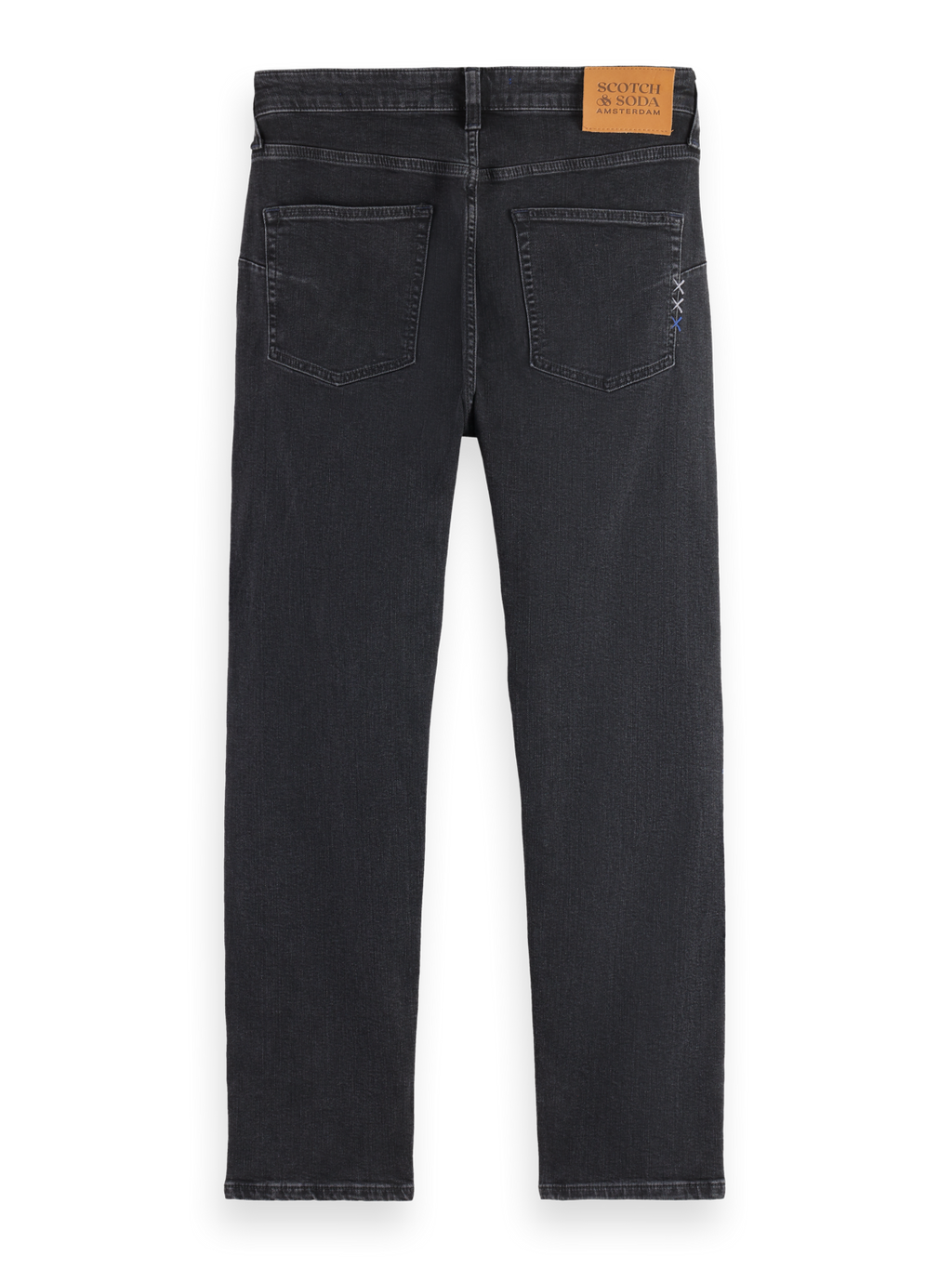 Essential THE ZEE STRAIGHT JEANS   CITY BLACK
