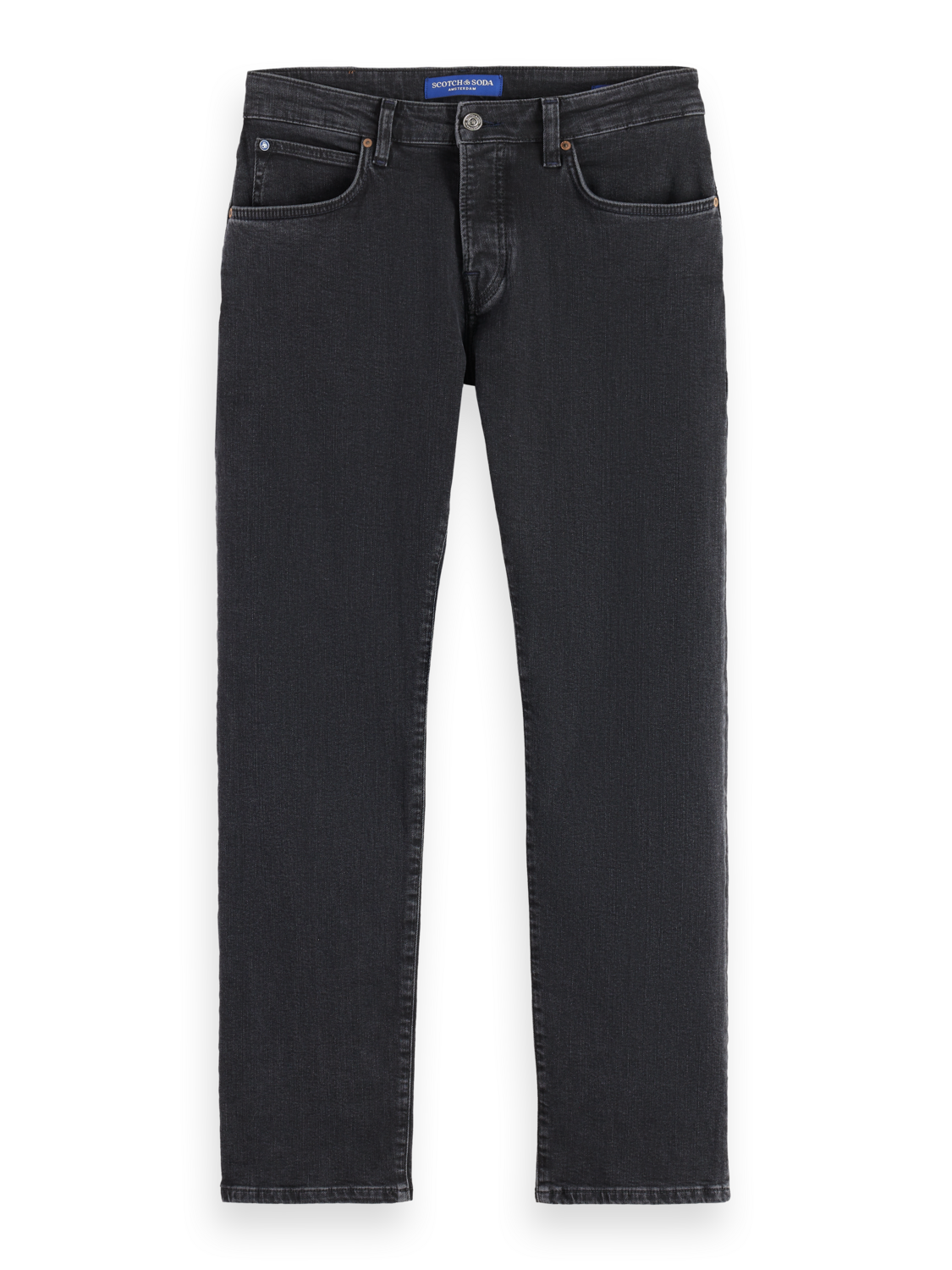 Essential THE ZEE STRAIGHT JEANS   CITY BLACK