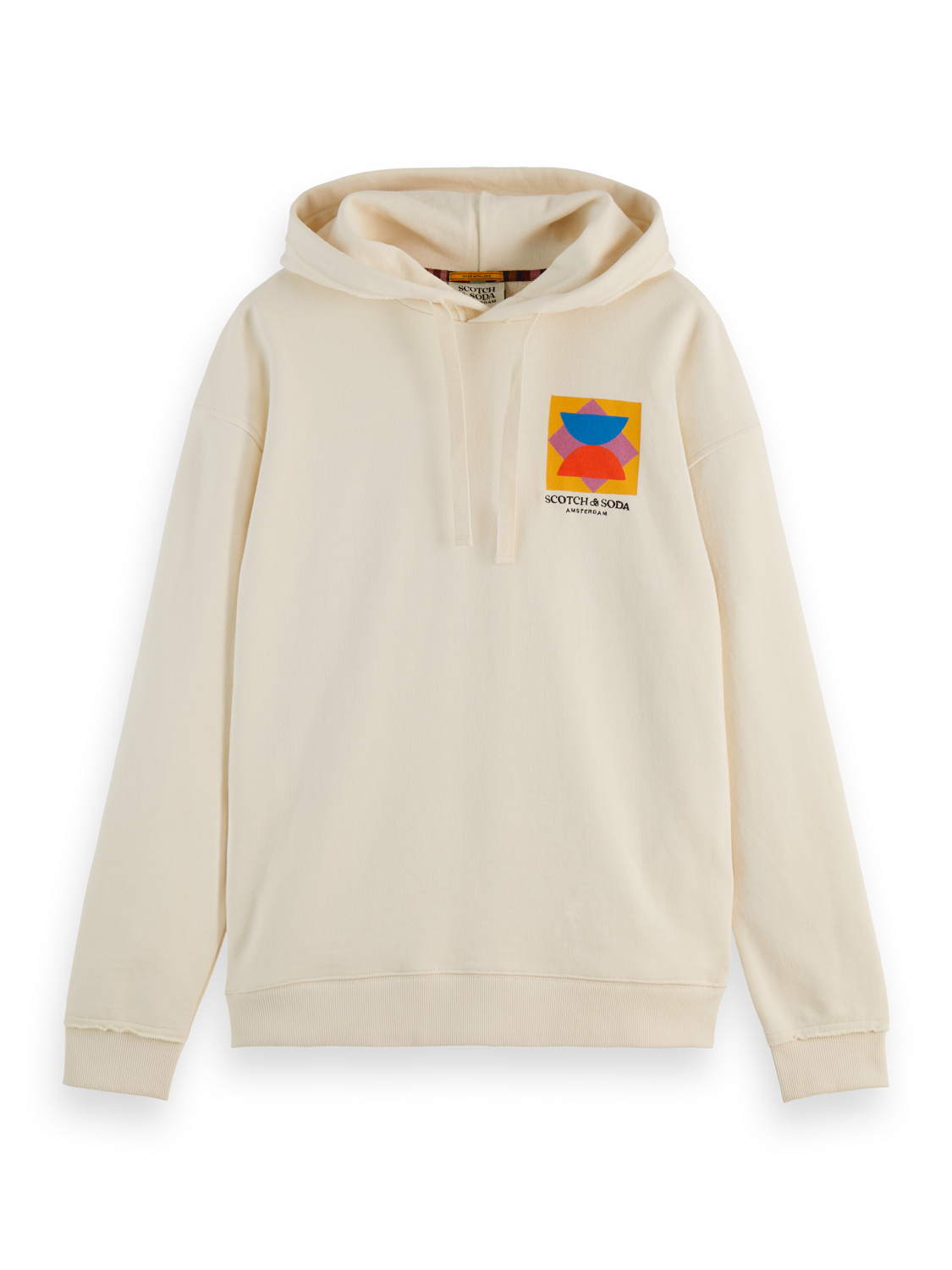 PATCHWORK APPLIQUE ARTWORK HOODIE