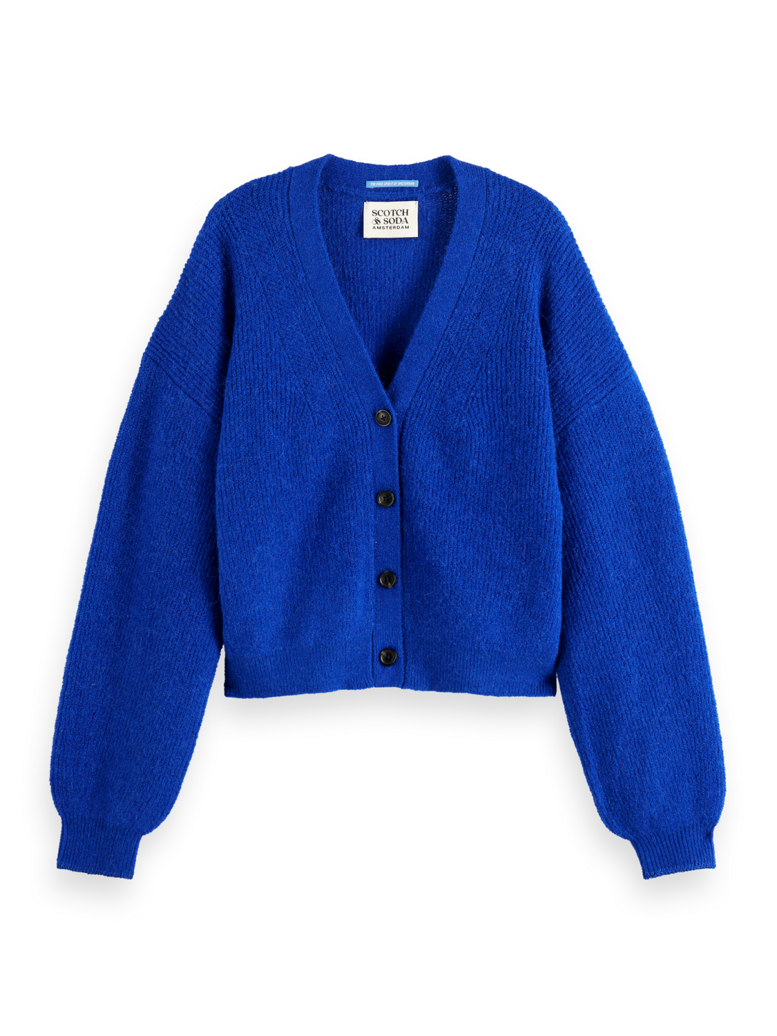 FUZZY RELAXED CARDIGAN