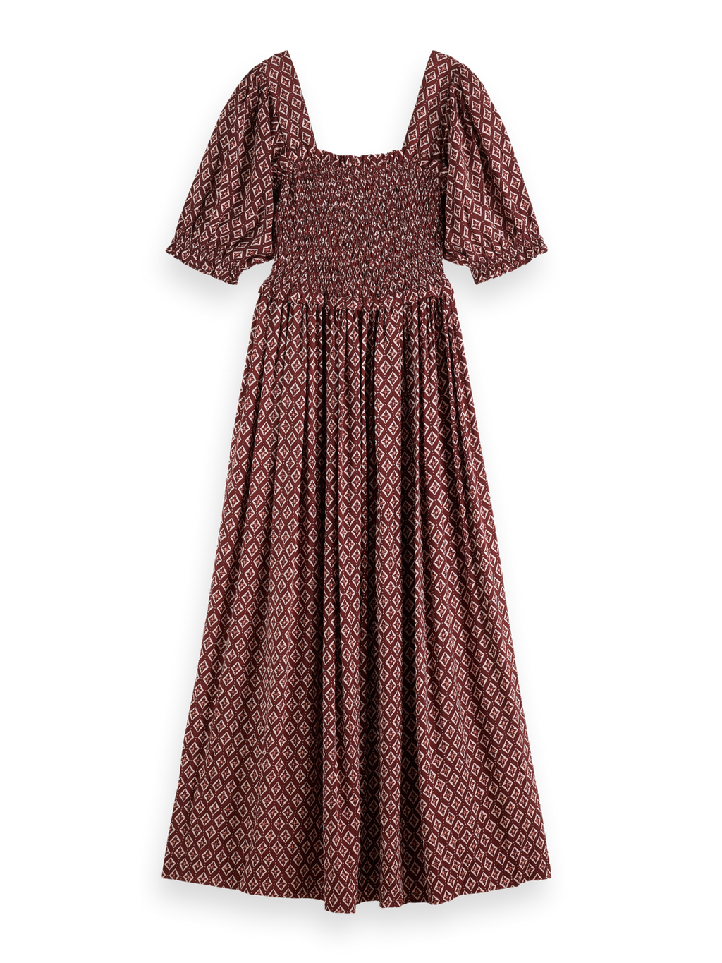 MAXI DRESS WITH SMOCK