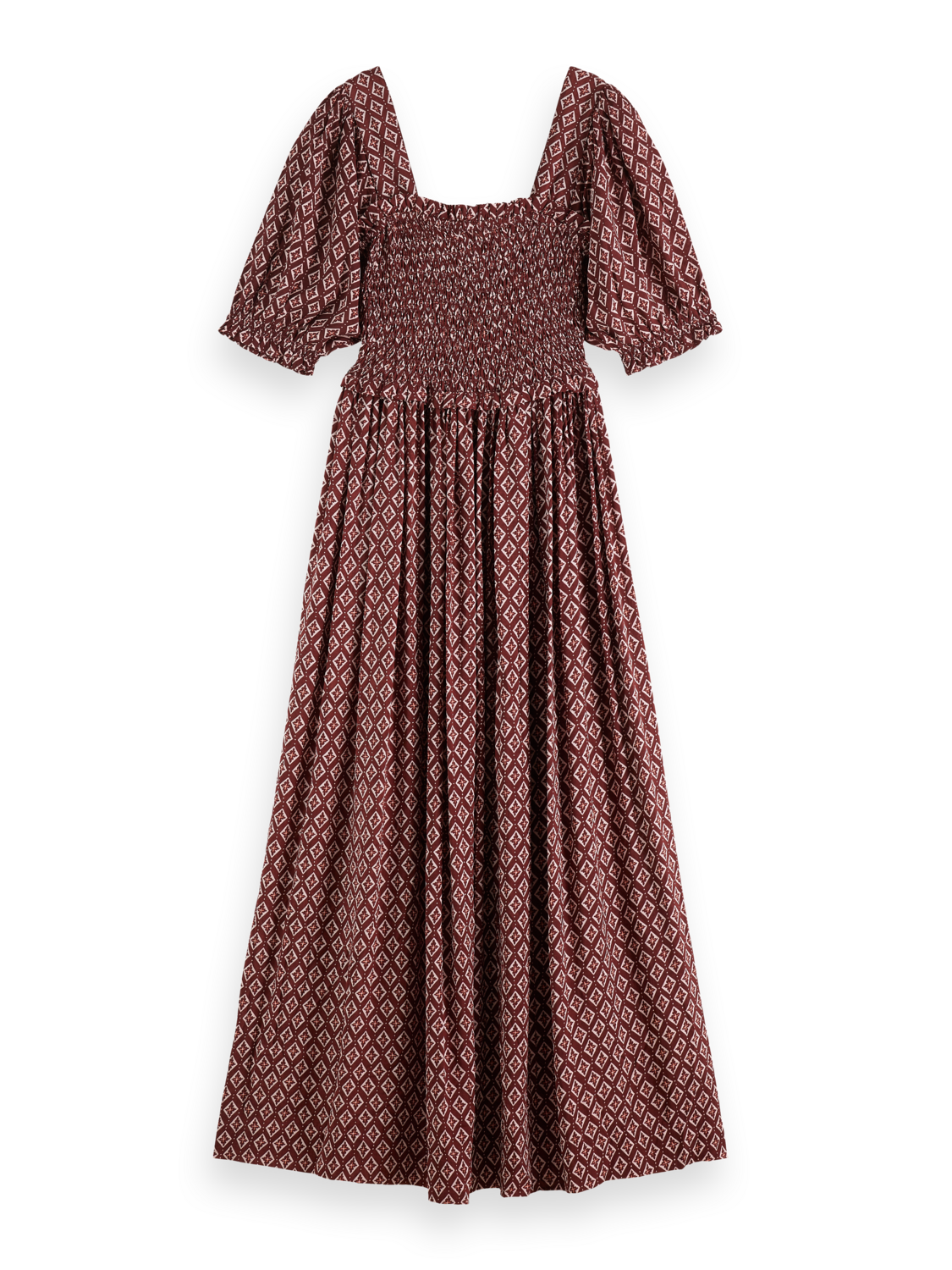 MAXI DRESS WITH SMOCK