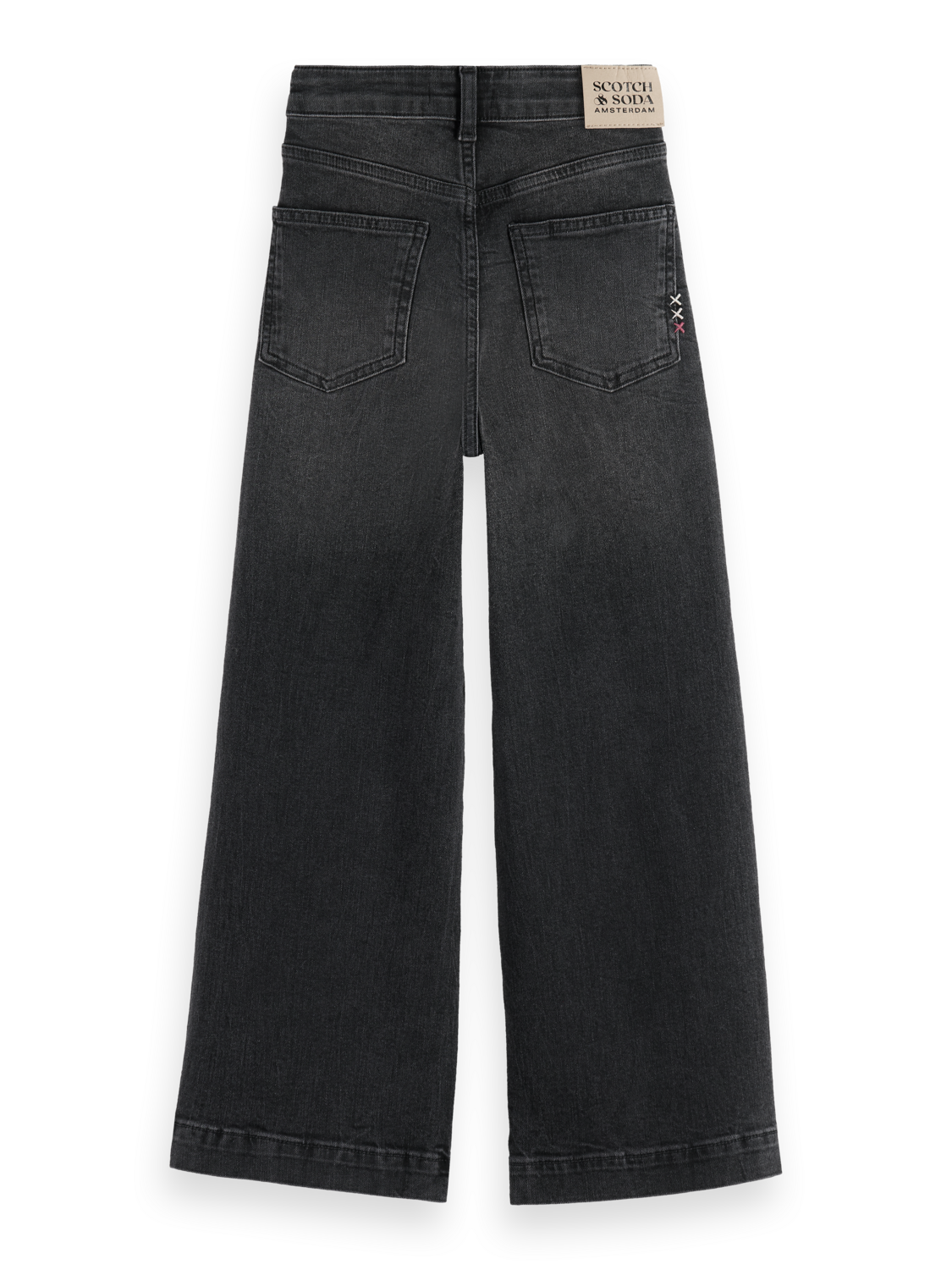 Girls Essentials The Wave wide leg denim