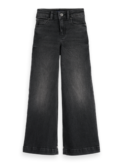 THE WAVE WIDE LEG JEANS - BLACK NIGHT