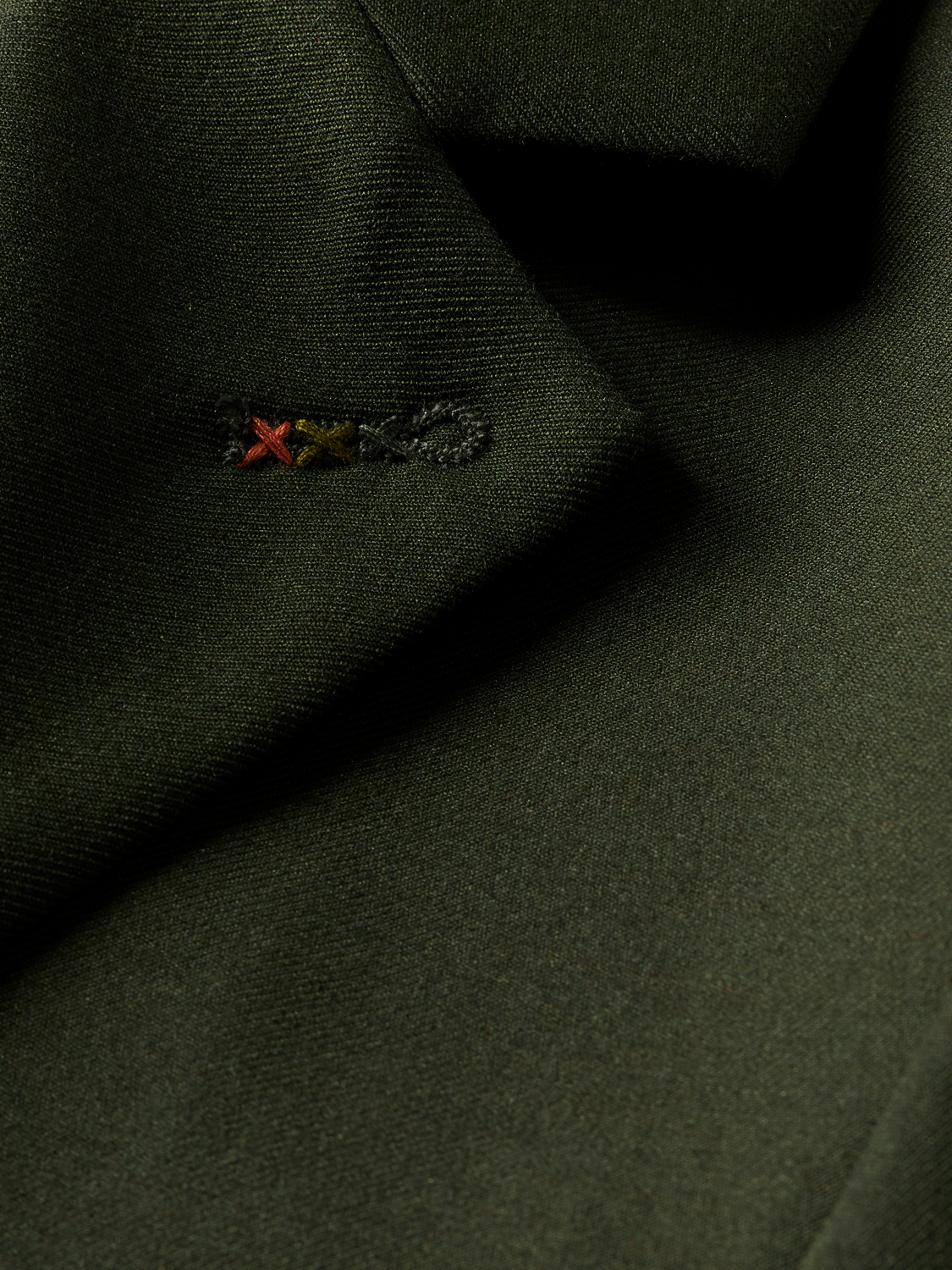 UNCONSTRUCTED RELAXED WOOL-BLEND BLAZER