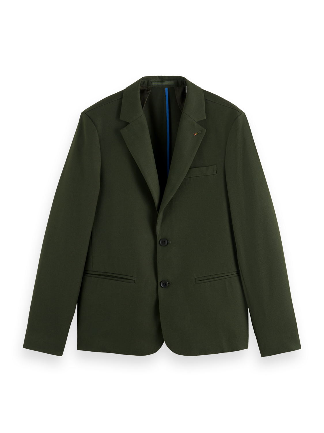 UNCONSTRUCTED RELAXED WOOL-BLEND BLAZER