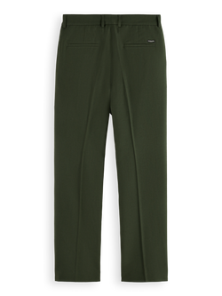 RELAXED STRAIGHT FIT WOOL-BLEND CHINO