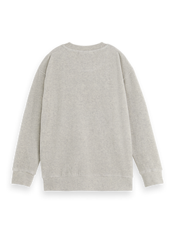 TOWELLING SWEATSHIRT