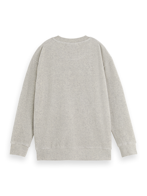 TOWELLING SWEATSHIRT