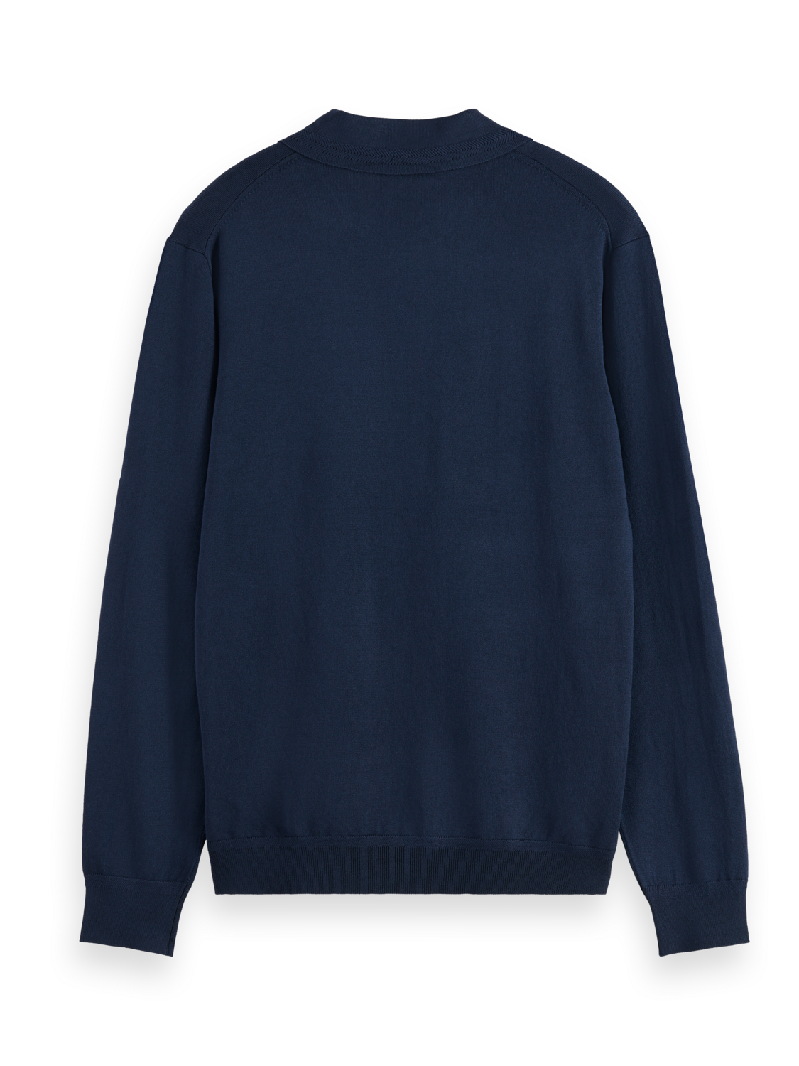 KNITTED POLO LONG SLEEVE