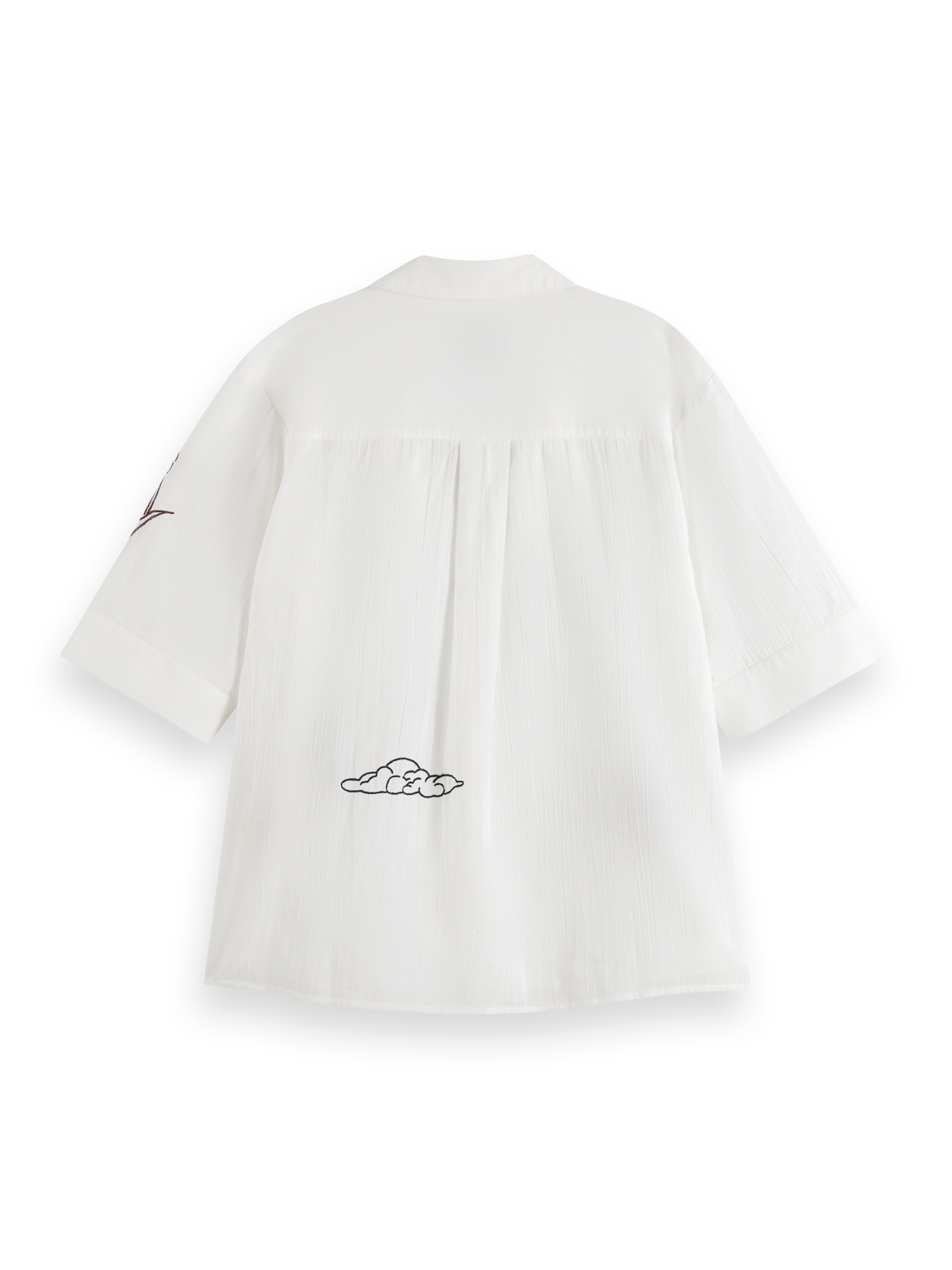 SS SHIRT WITH EMBROIDERY