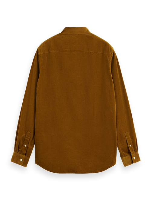 SOLID CORDUROY SHIRT