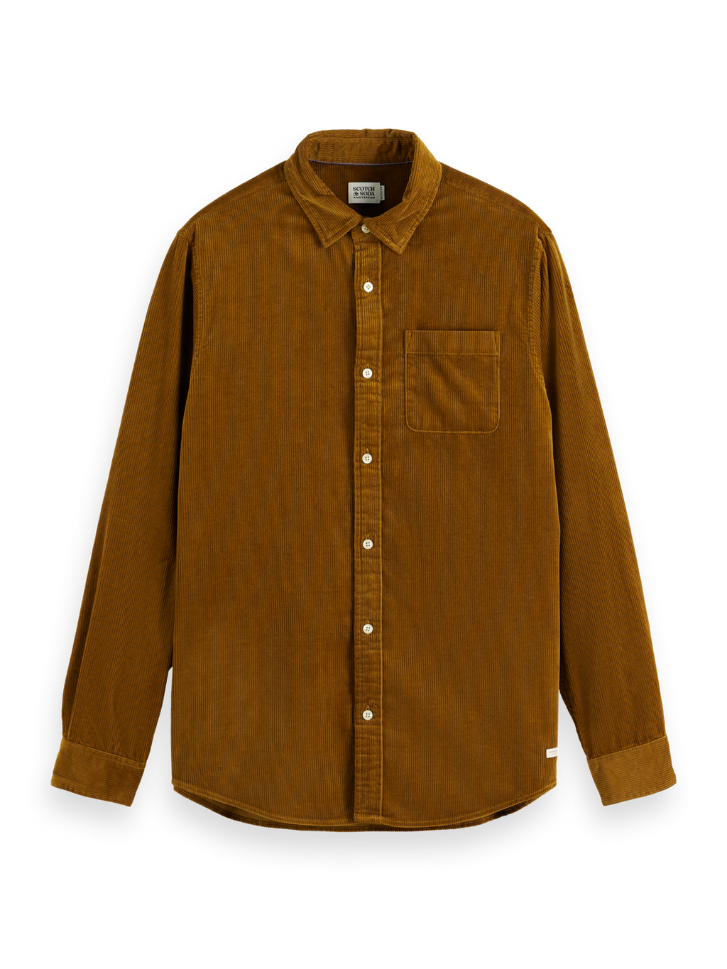 SOLID CORDUROY SHIRT
