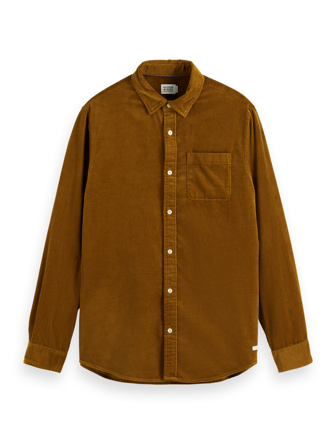SOLID CORDUROY SHIRT