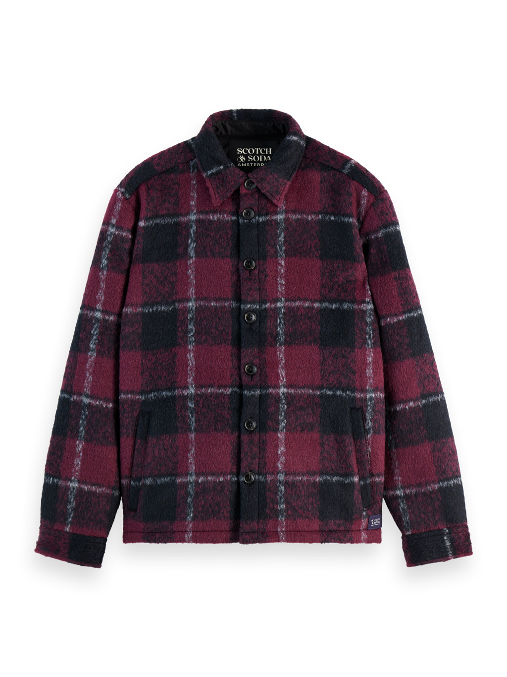 PADDED FLANNEL OVERSHIRT