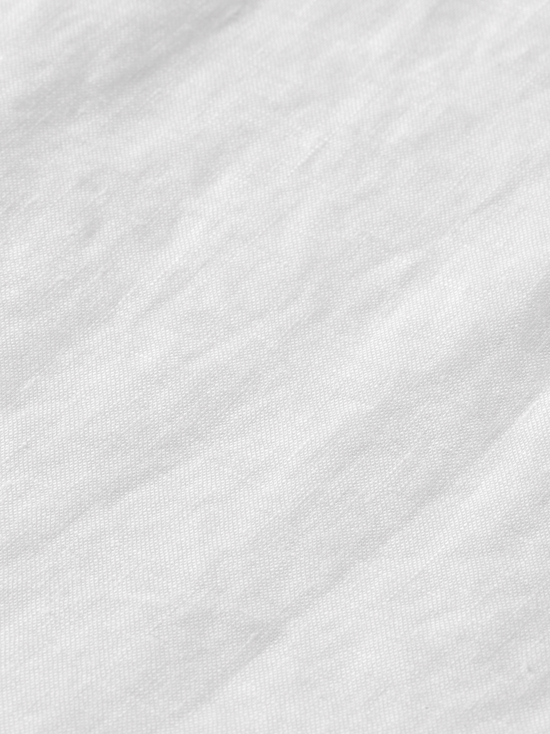ESSENTIALS LINEN SHIRT - WHITE