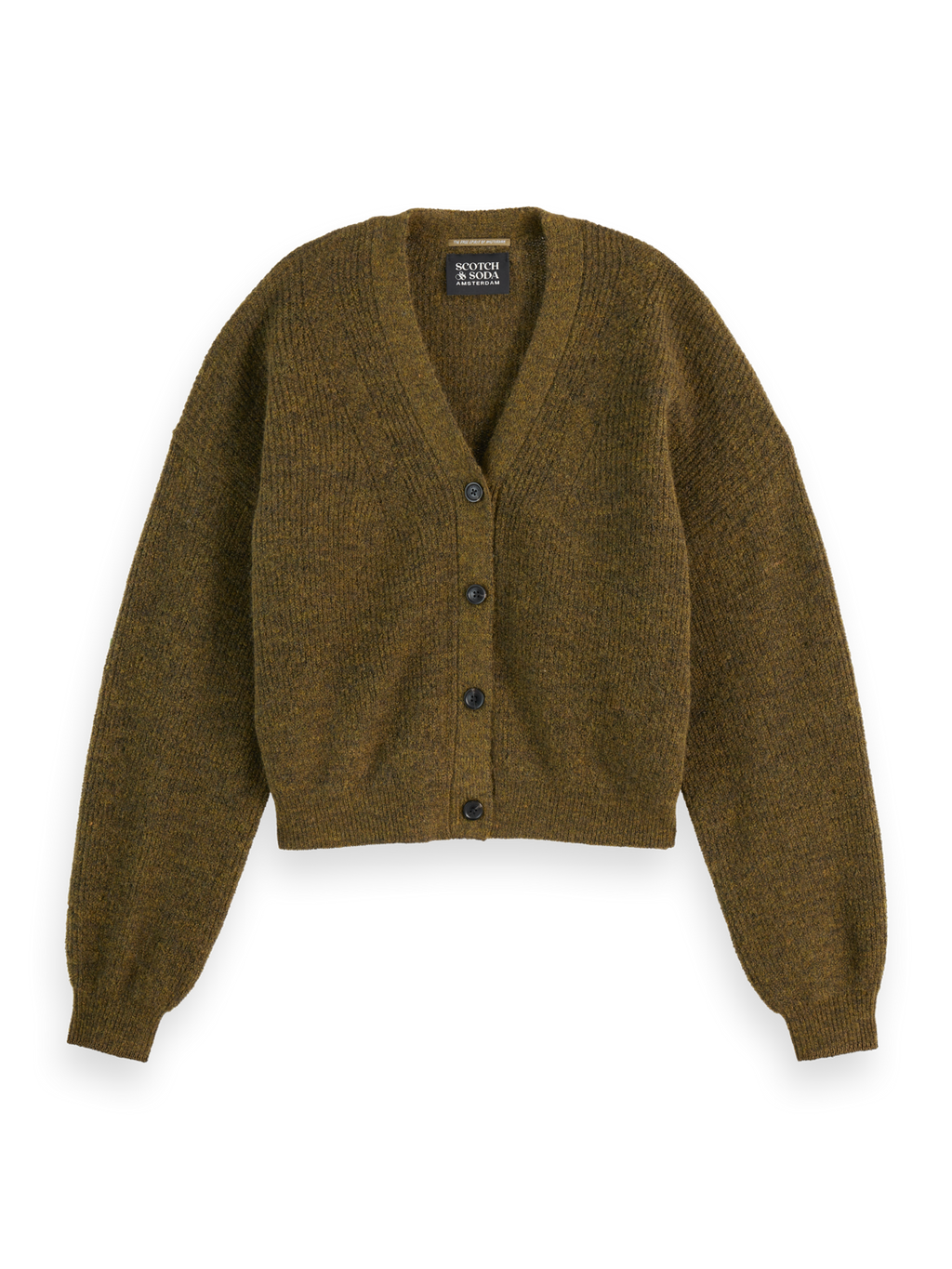 FUZZY RELAXED CARDIGAN